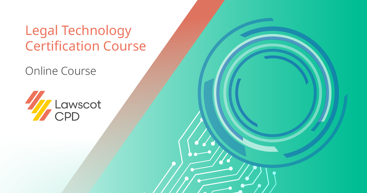 Legal Technology Certification Course