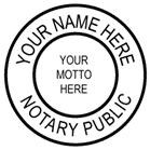 example notary public seal