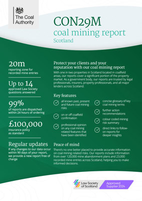 CON29M coal mining report Scotland